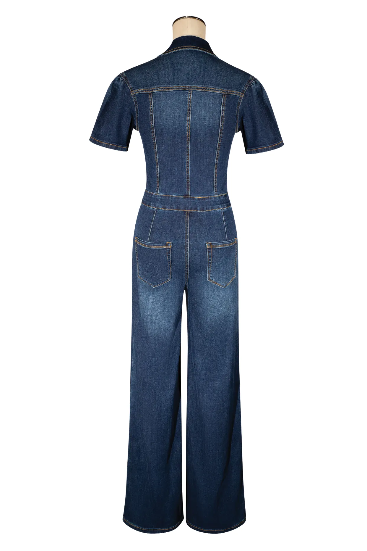 Daytona Jumpsuit (Blue Denim)