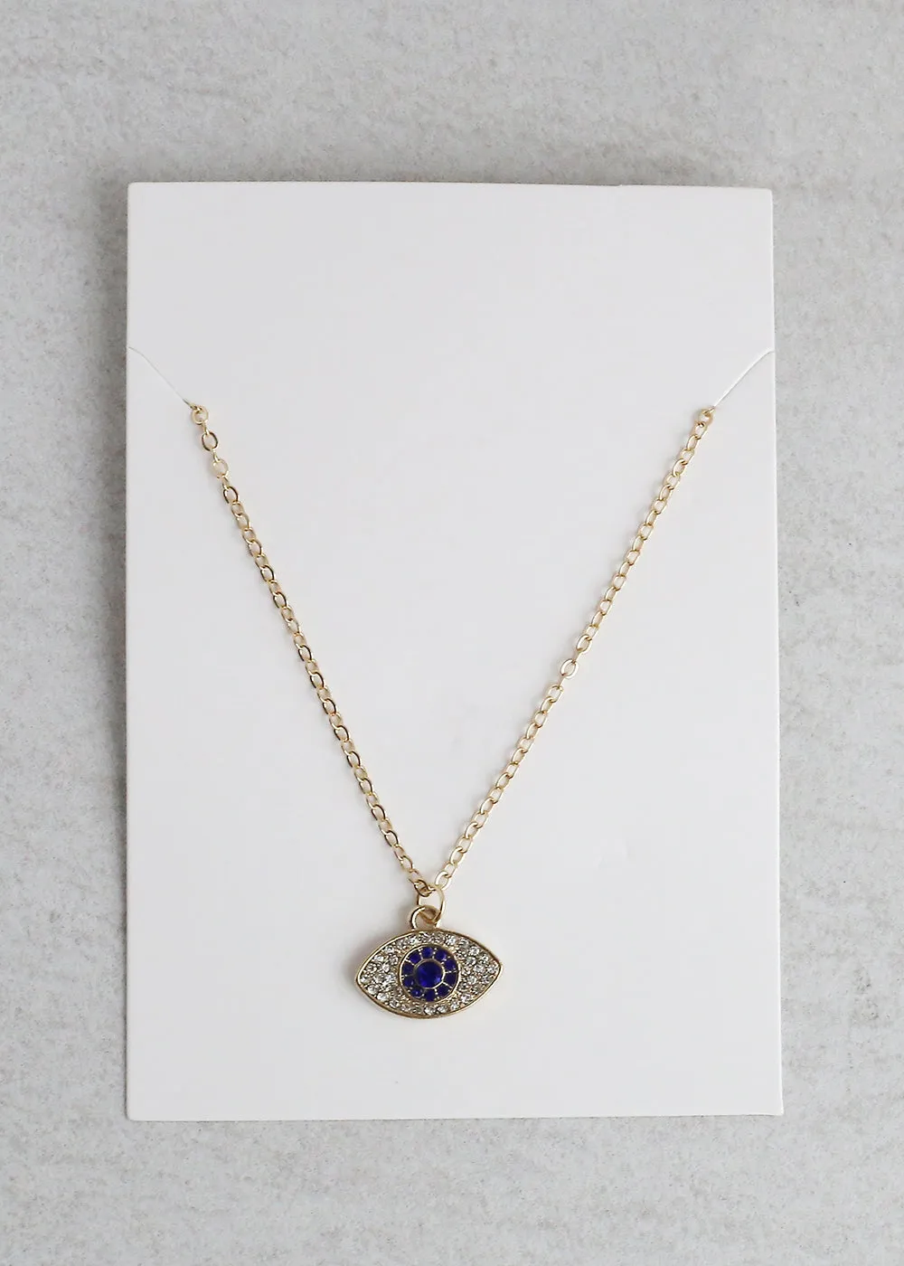 Dazzling Evil Eye Necklace