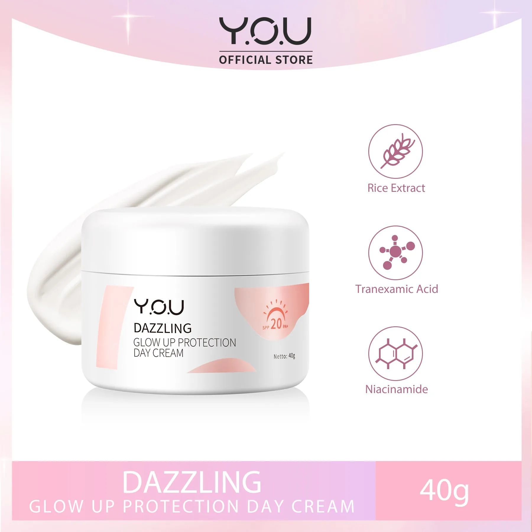 Dazzling Glow Up Protection Day Cream