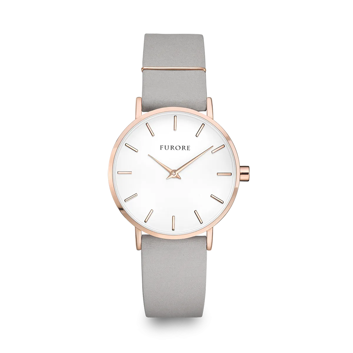 Dazzling Nature Watch Rosegold And Light Grey Colour