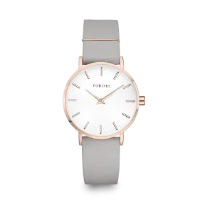 Dazzling Nature Watch Rosegold And Light Grey Colour