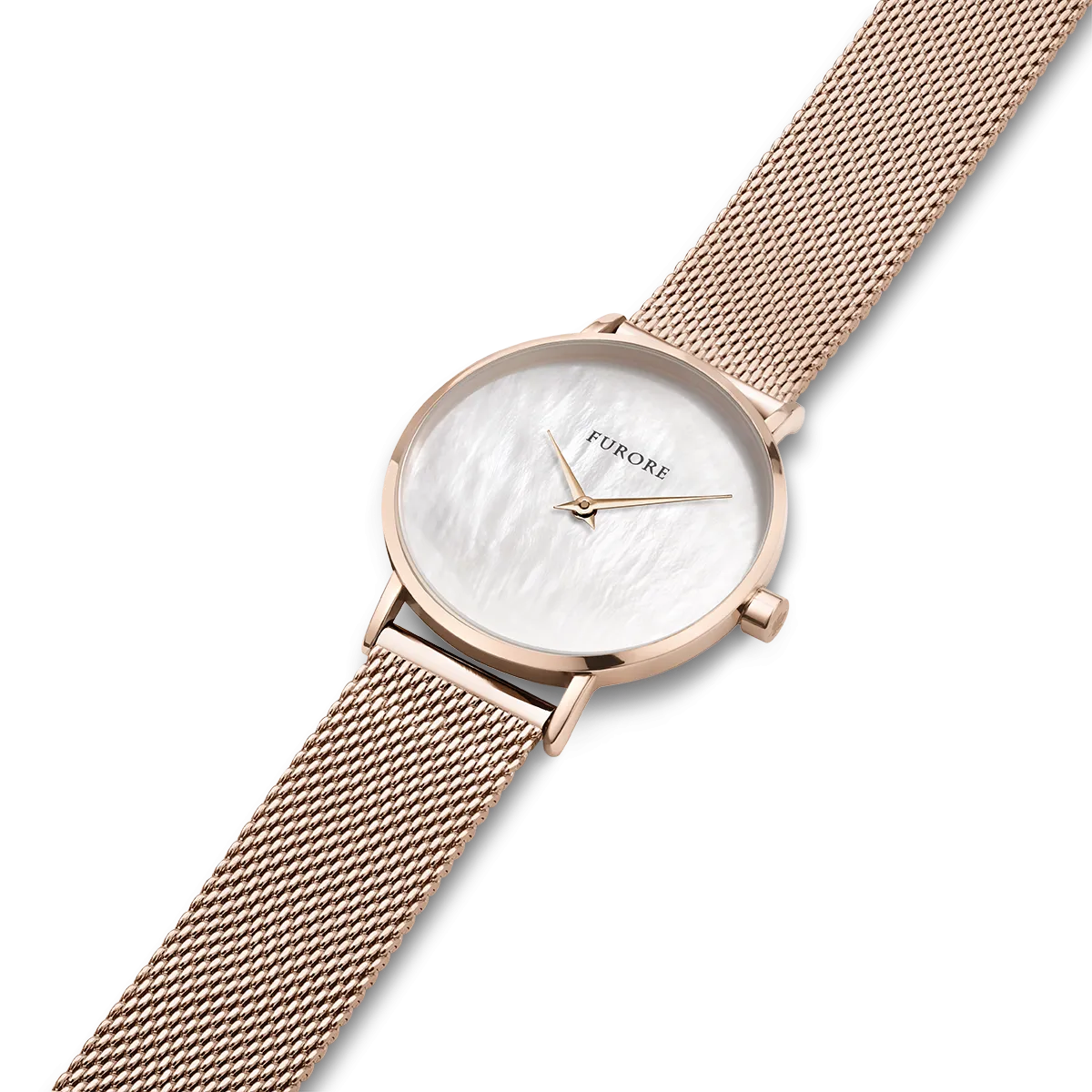 Dazzling Nature Watch Rosegold Colour With MOP Dial