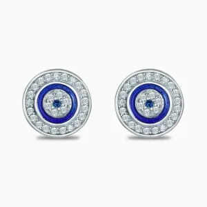 Dazzling Symbolic Evil Eye Earrings