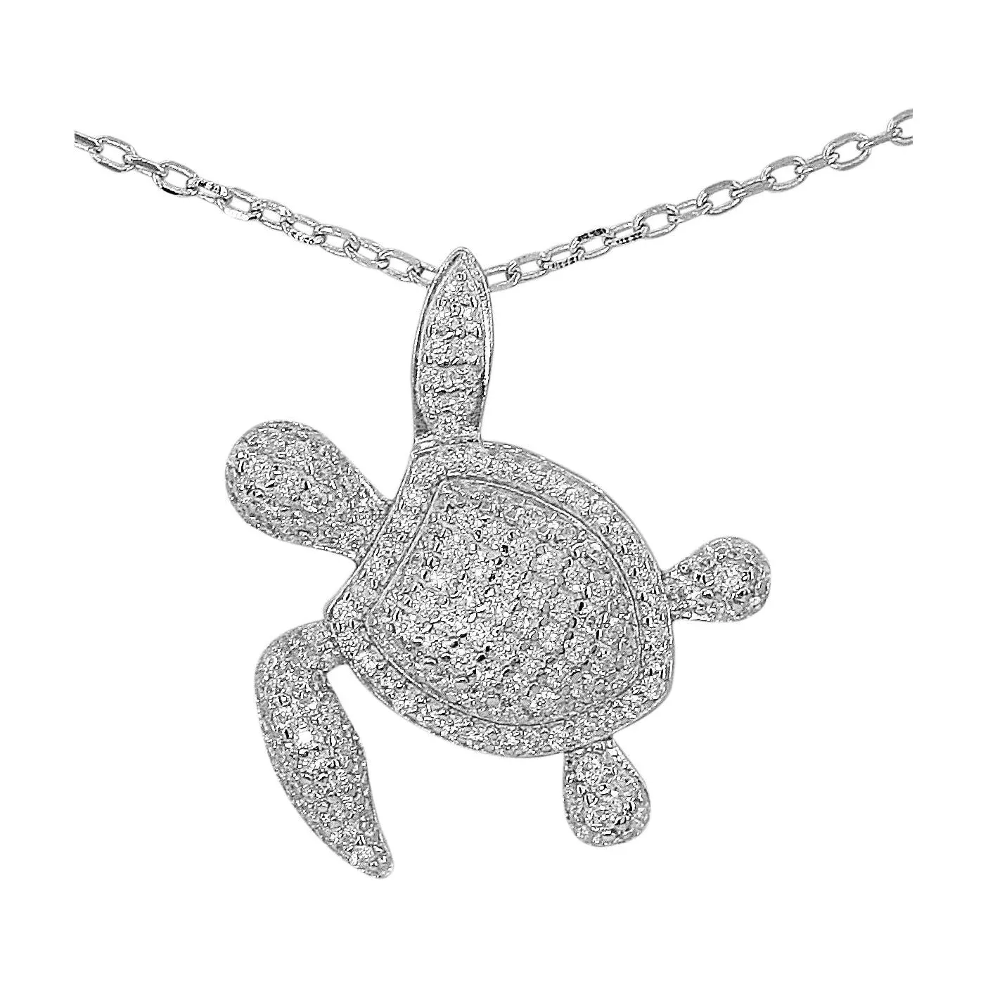 Dazzling Turtle Necklace