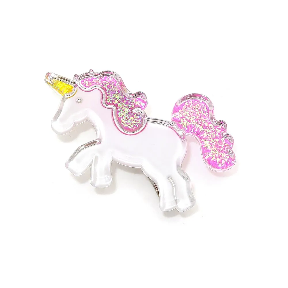 Dazzling Unicorn Hair Clip