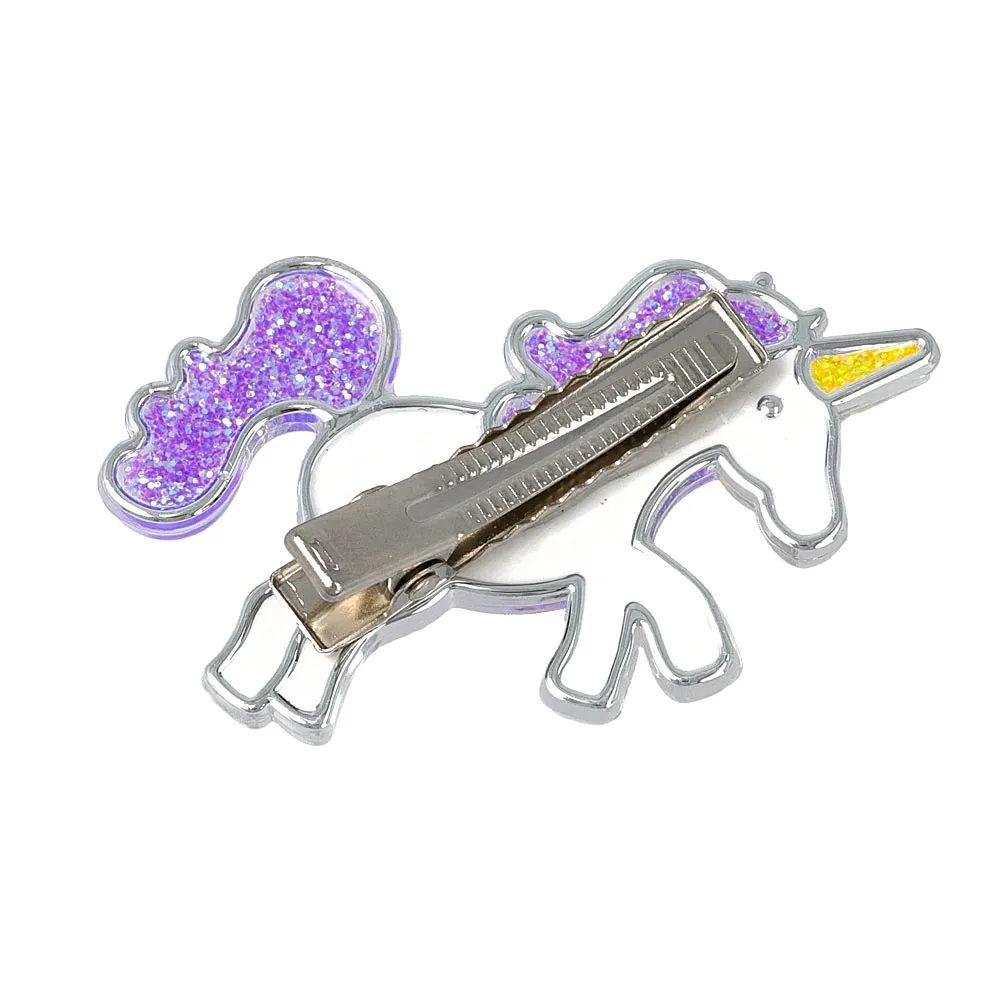 Dazzling Unicorn Hair Clip