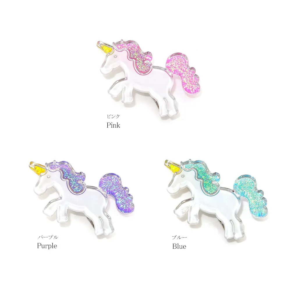 Dazzling Unicorn Hair Clip