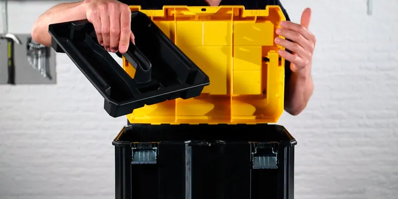 DeWalt - #DWST17814 - TSTAK Tool Box, Deep, Long Handle