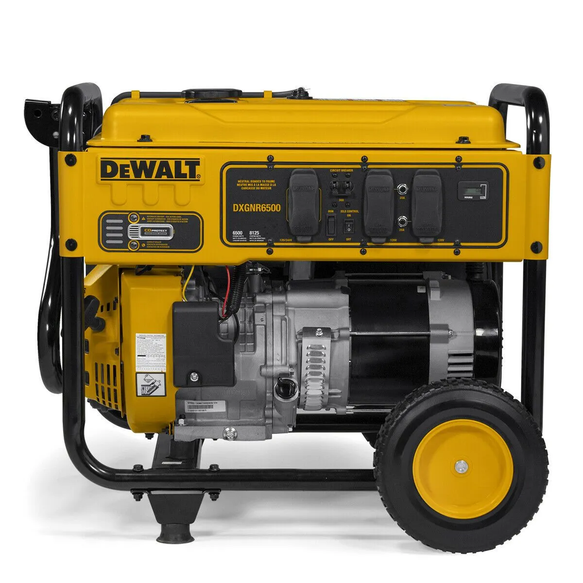 Dewalt DXGNR6500 6500W/8750W CARB Auto Idle CO Protect Generator Manufacturer RFB