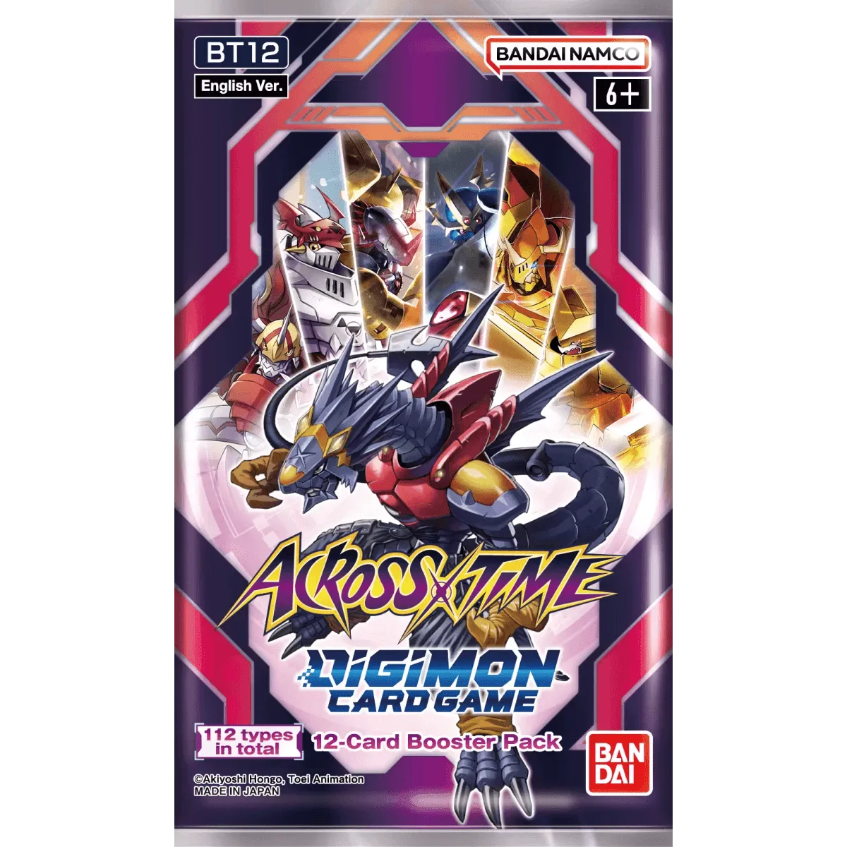 Digimon Card Game - Across Time (BT12) - Booster Box