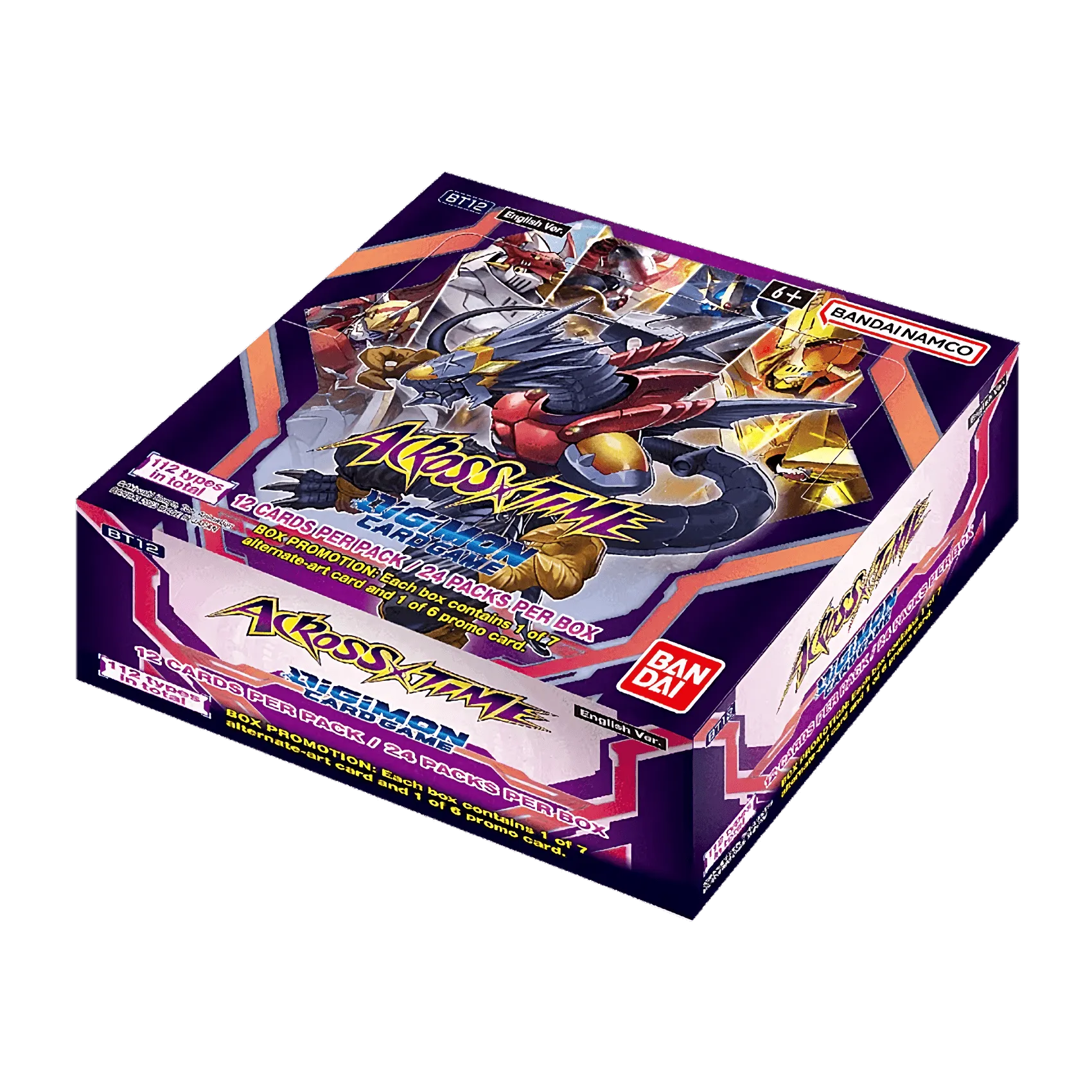 Digimon Card Game - Across Time (BT12) - Booster Box