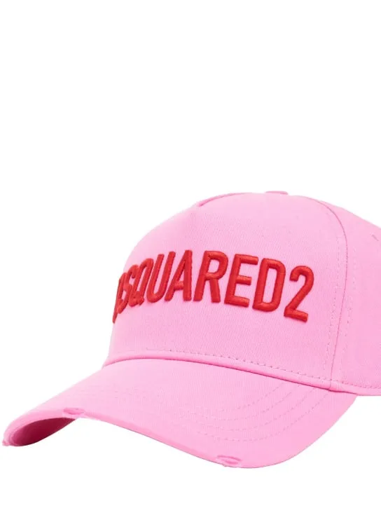 Dsquared2   Technicolor embroidered baseball cap 