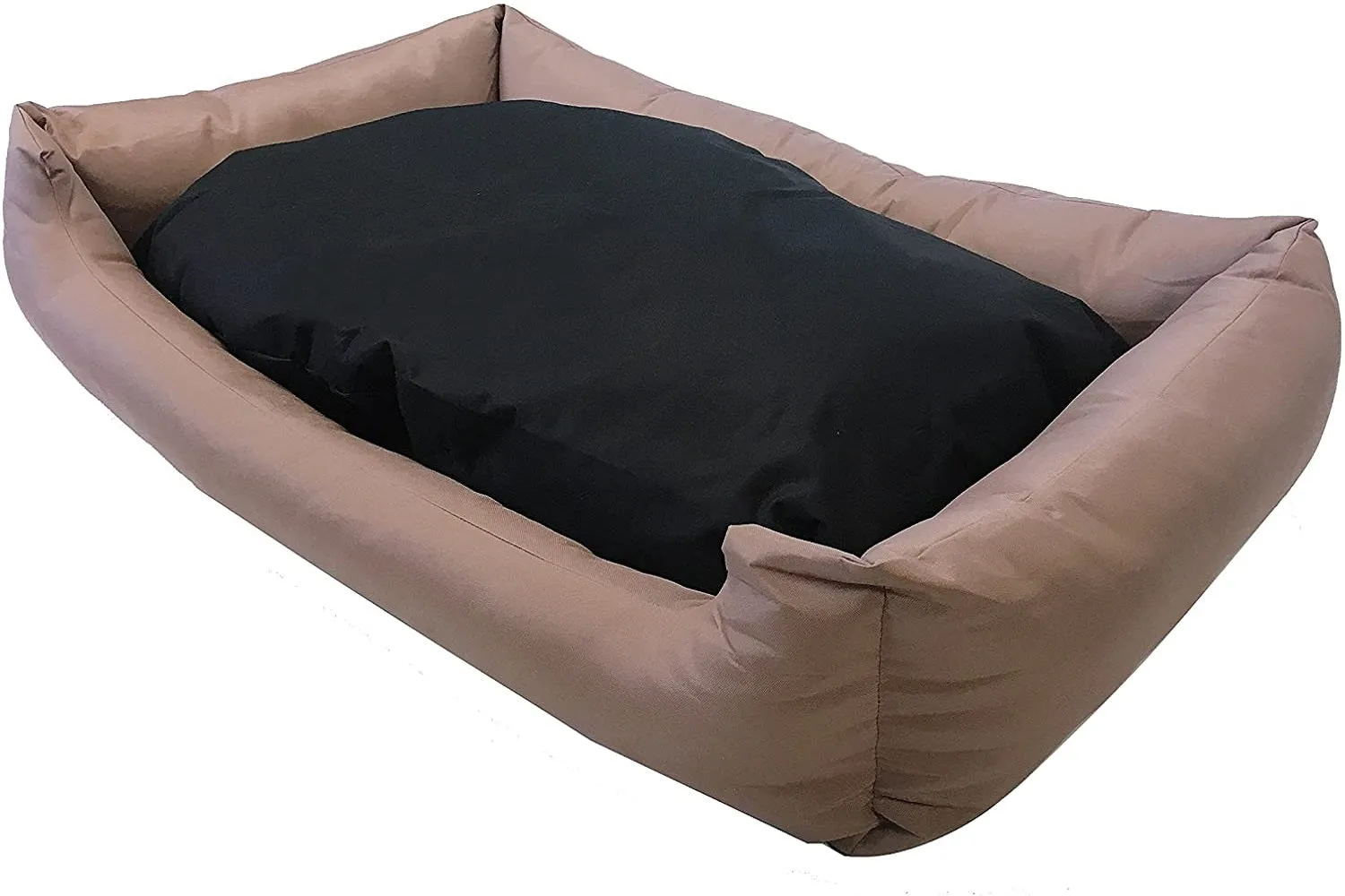 Durable Lounger Nest Pet Bed Pillow with Waterproof Oxford Cover