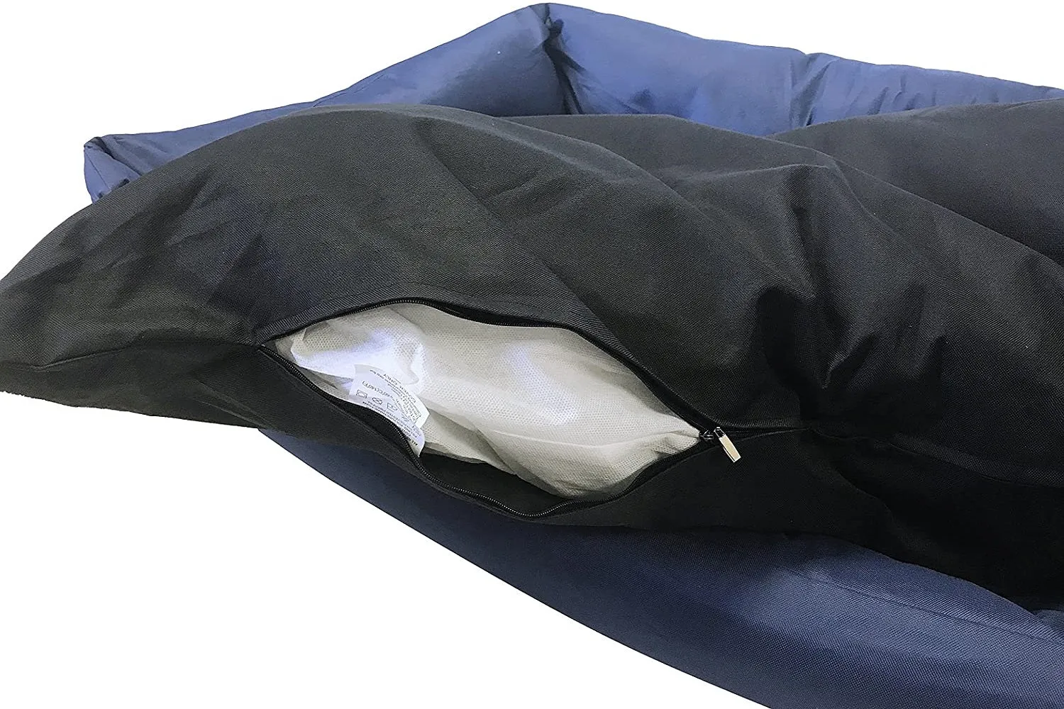 Durable Lounger Nest Pet Bed Pillow with Waterproof Oxford Cover