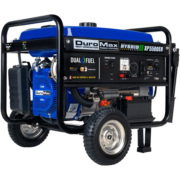 DuroMax XP5500EH 4500W/5500W Dual Fuel Electric Start Generator New