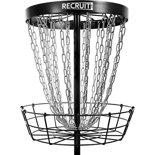 Dynamic Discs Recruit Lite Basket Disc Golf Target (Black)