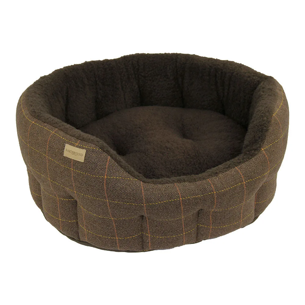 Earthbound Dog Beds Classic Tweed L