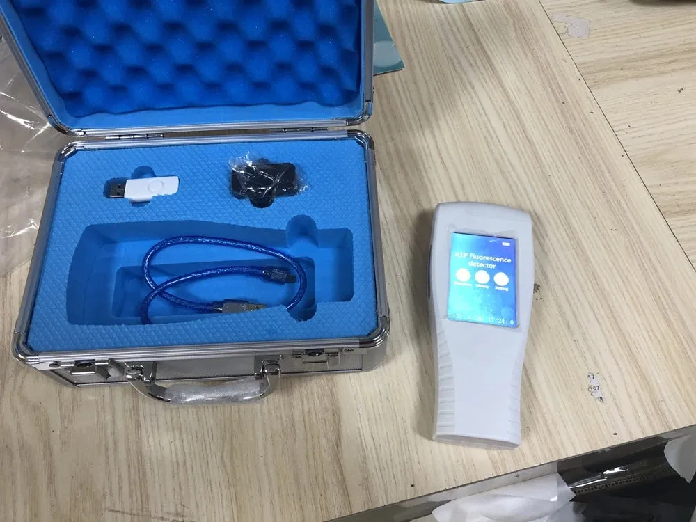 Efficient Hygiene Monitoring: Portable ATP Bacteria Meter & Testing Equipment I MATPO1