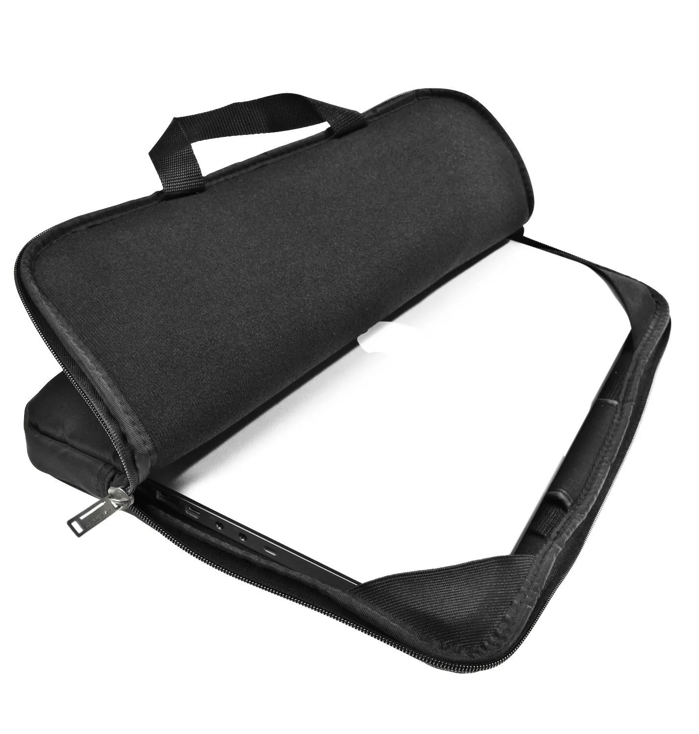 Everki Commute Laptop Sleeve 15.6'', Advanced Memory Foam for Protection, Soft Anti-scratch Inner Lining, Front Stash Pocket, Stow-away Carrying Handles