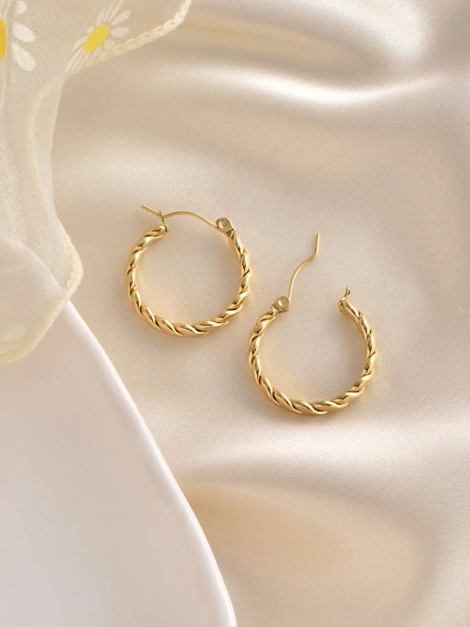 Everyday Waterproof Hoop Earrings