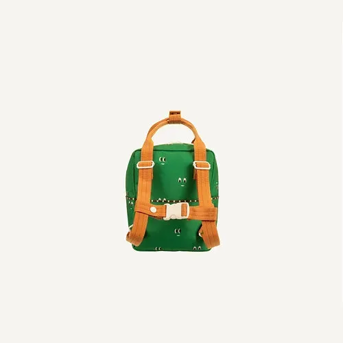 Eyes Small Backpack - Golf Green