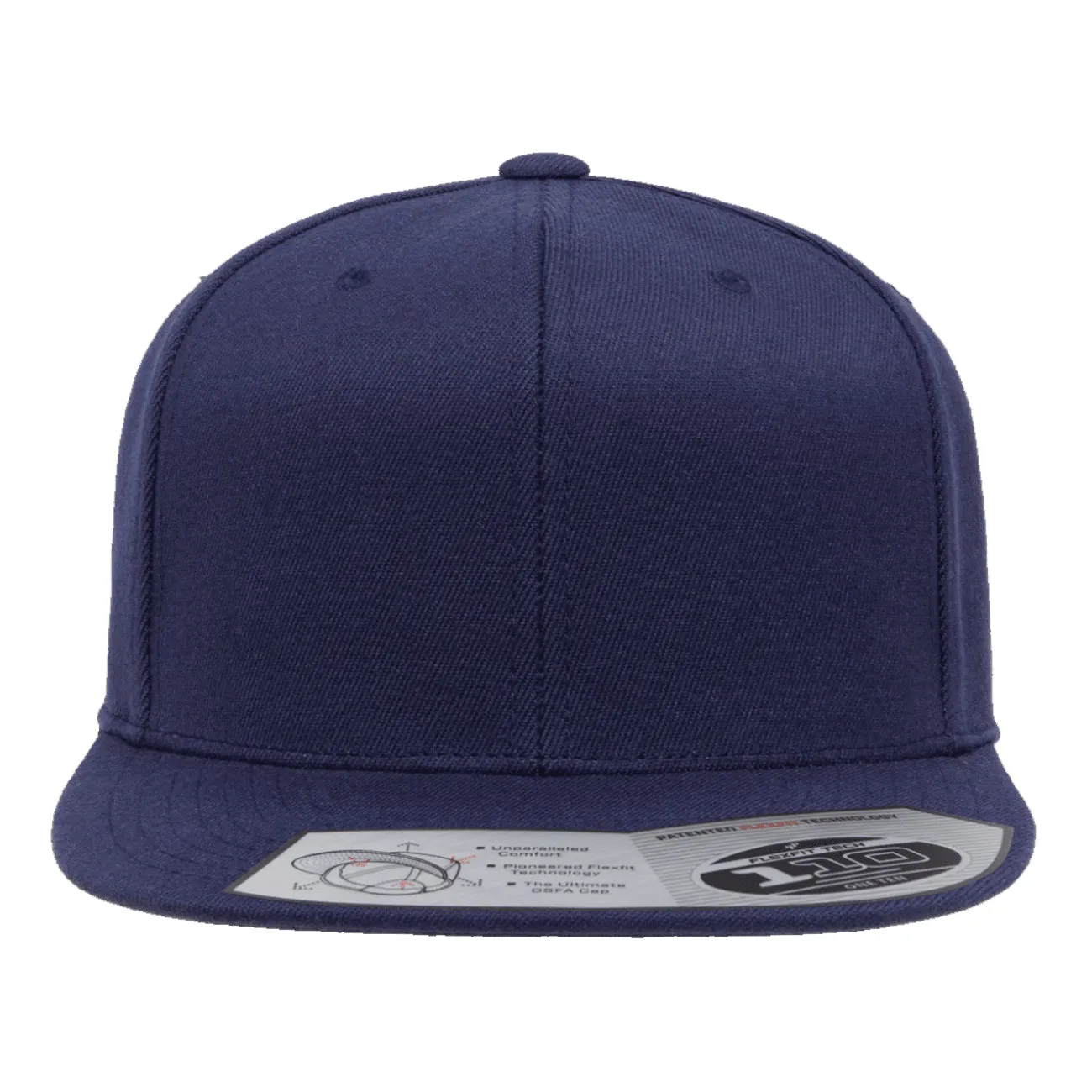 Flexfit 110 Premium Solid Adjustable Snapback