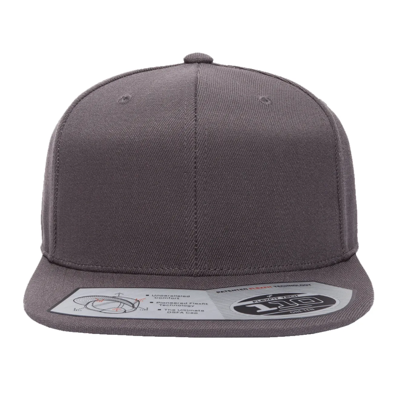 Flexfit 110 Premium Solid Adjustable Snapback