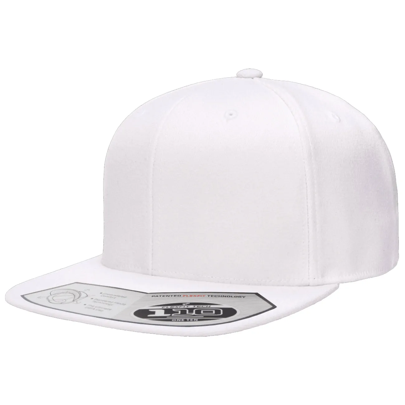 Flexfit 110 Premium Solid Adjustable Snapback