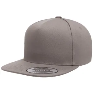 Flexfit Yupoong Classic 5 Panel Cotton Twill Adjustable Snapback Cap