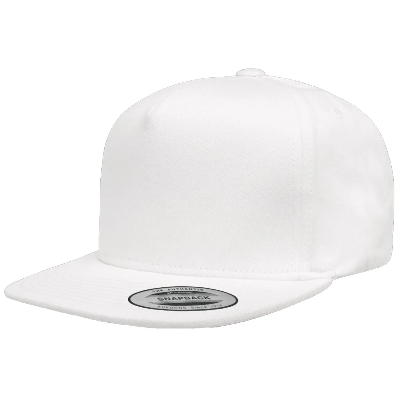 Flexfit Yupoong Classic 5 Panel Cotton Twill Adjustable Snapback Cap