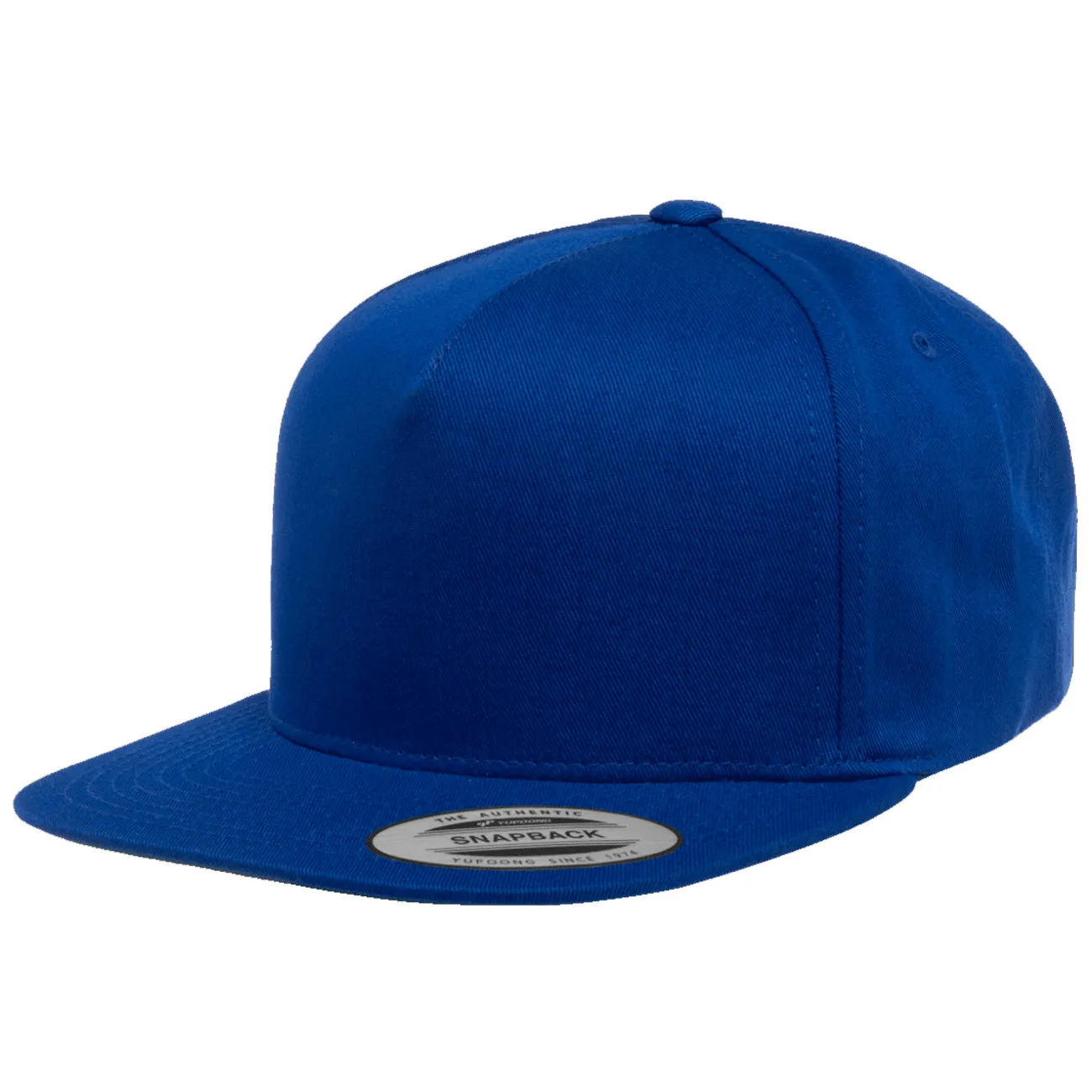 Flexfit Yupoong Classic 5 Panel Cotton Twill Adjustable Snapback Cap