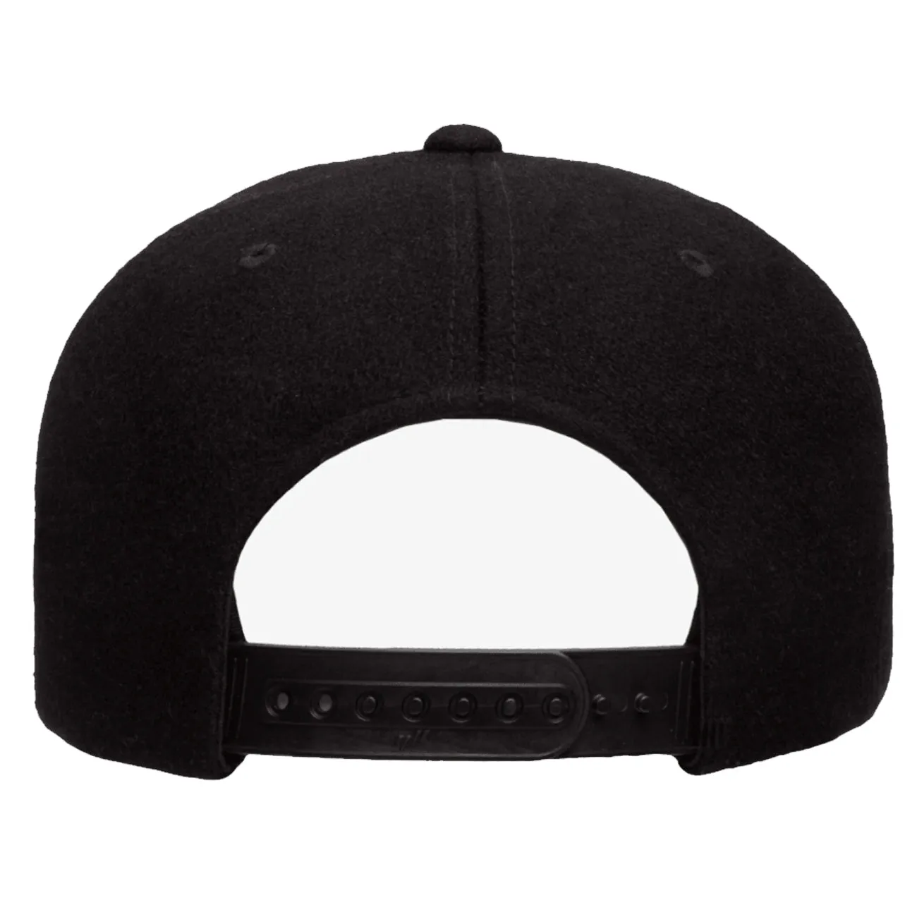 Flexfit Yupoong Classic Melton Wool Snapback Hat