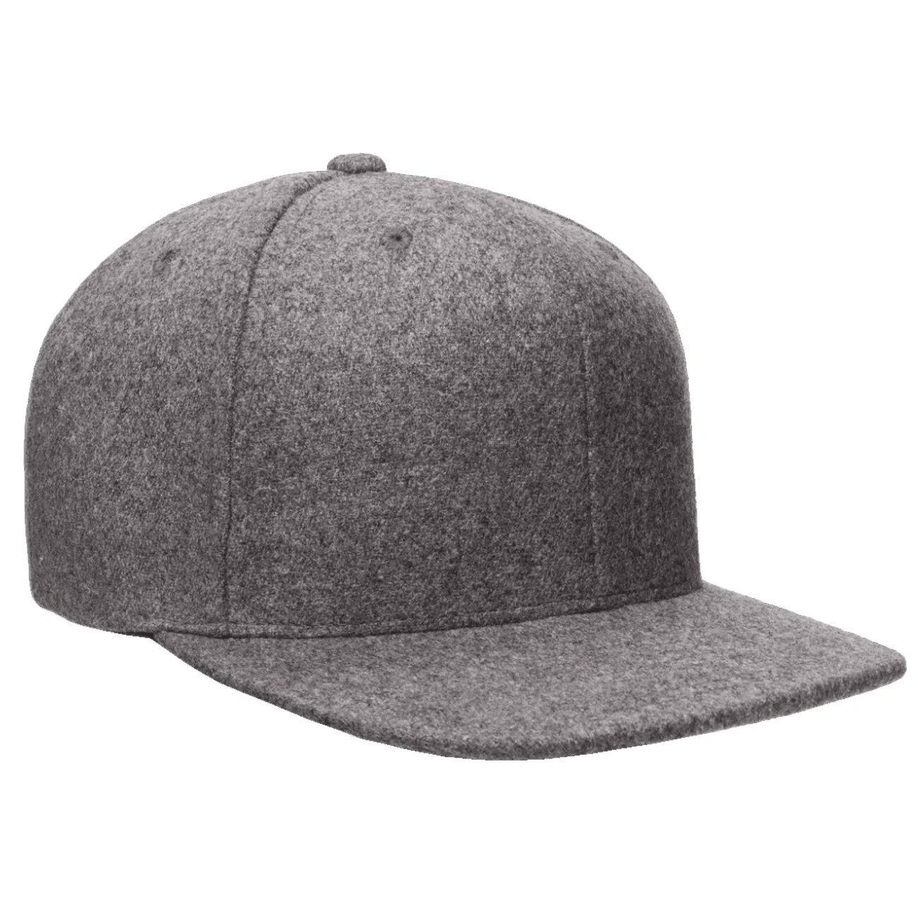 Flexfit Yupoong Classic Melton Wool Snapback Hat