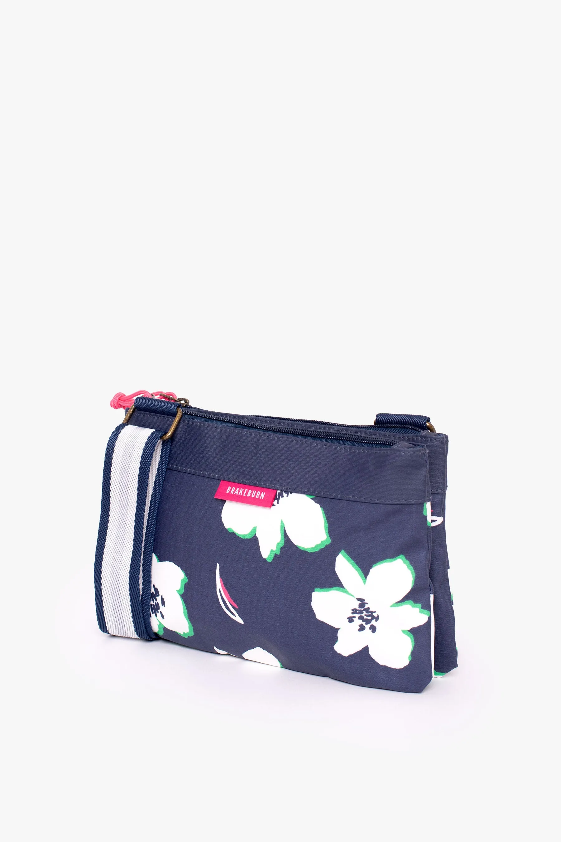 Floating Lily Double Compartment Crossbody