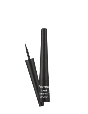 Flormar Matte Waterproof Dipliner Black