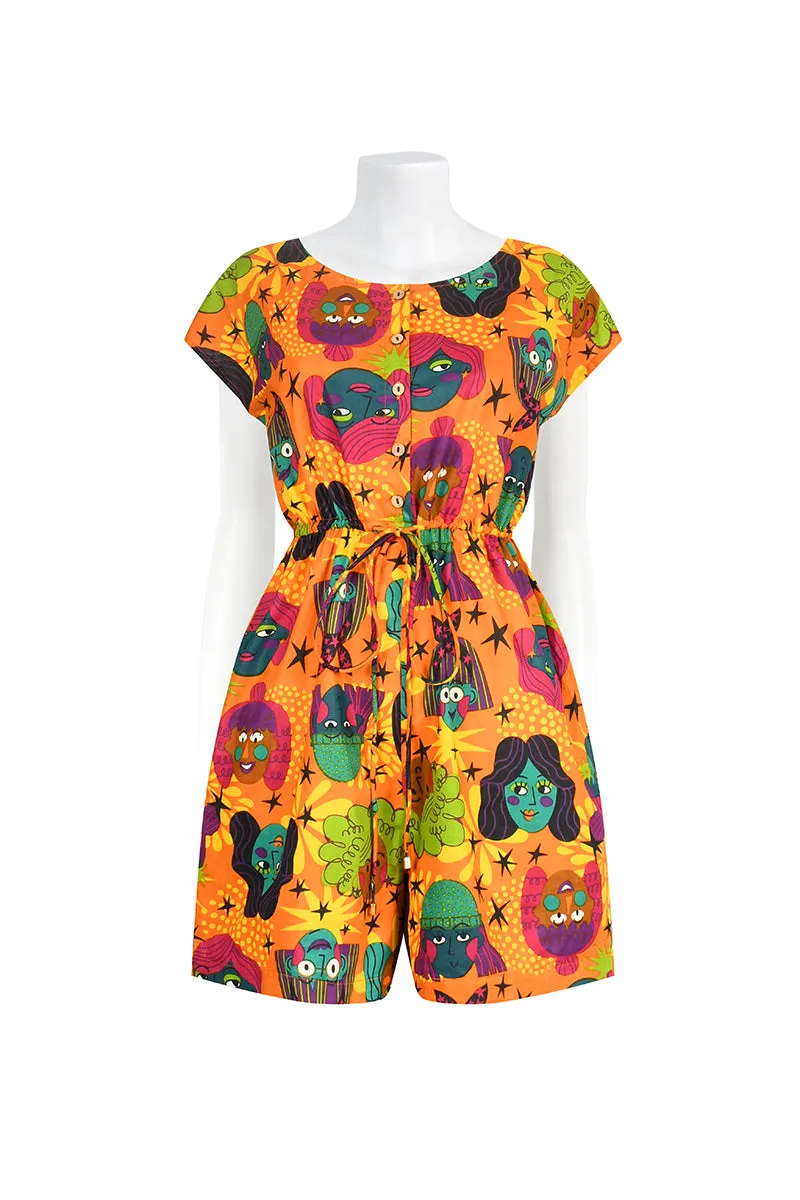 Frankie Playsuit Print