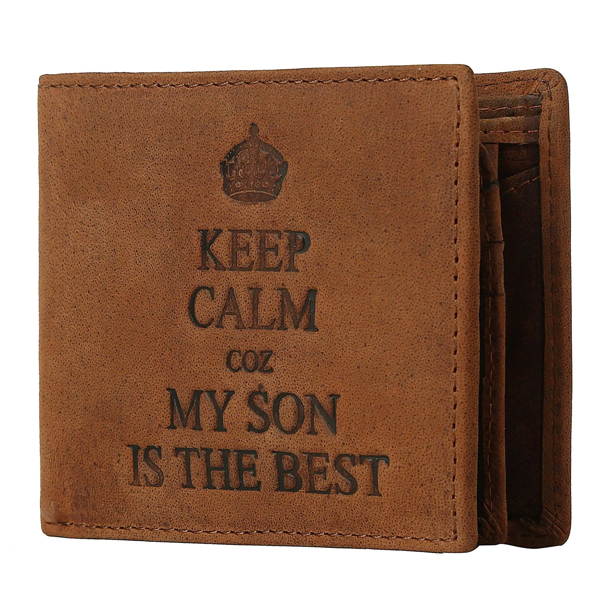 GABRIEL RFID Protected Leather Wallet for Men