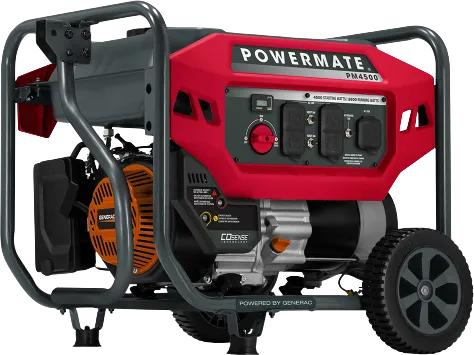 Generac/Powermate PM4500 Generator 3600W/4500W Gas New