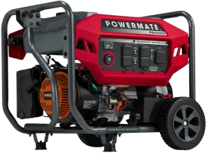 Generac/Powermate PM4500E 3600W/4500W Gas Electric Start Generator New