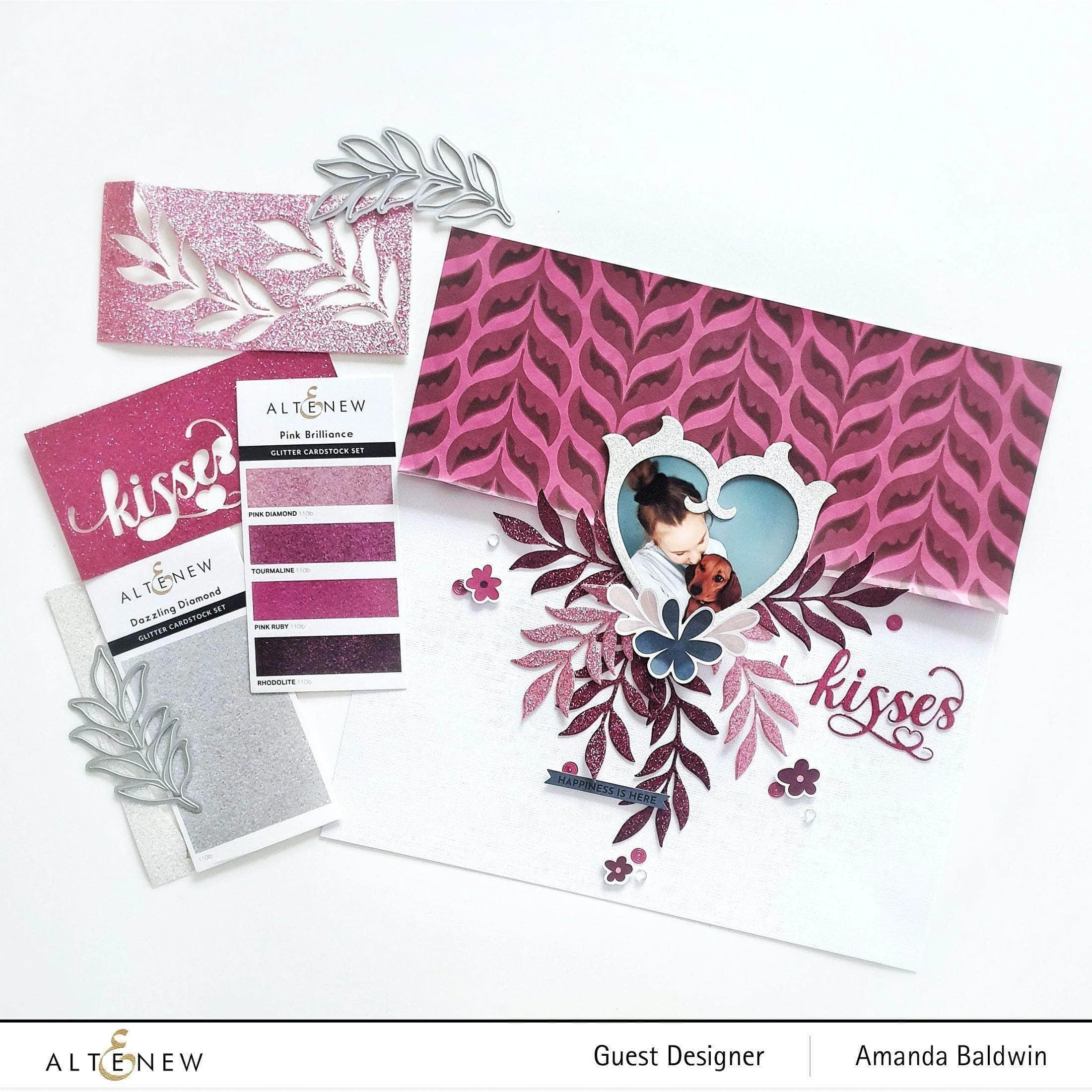 Glitter Cardstock Set - Dazzling Diamond