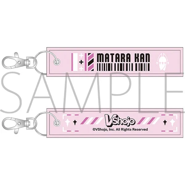 (Goods - Key Chain) VShojo Flight Tag Key Chain Matara Kan