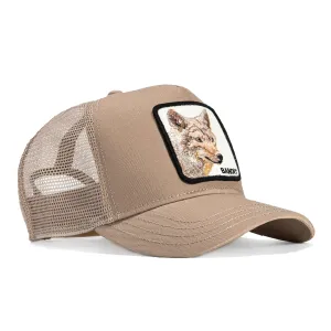 Goorin Bros Coyote Bandit Adjustable Trucker Snapback Hat - Tan