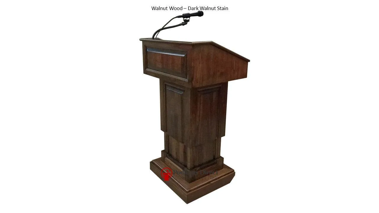 Handcrafted Solid Hardwood Lectern CLR235-LIFT Counselor Lift - FREE SHIPPING!