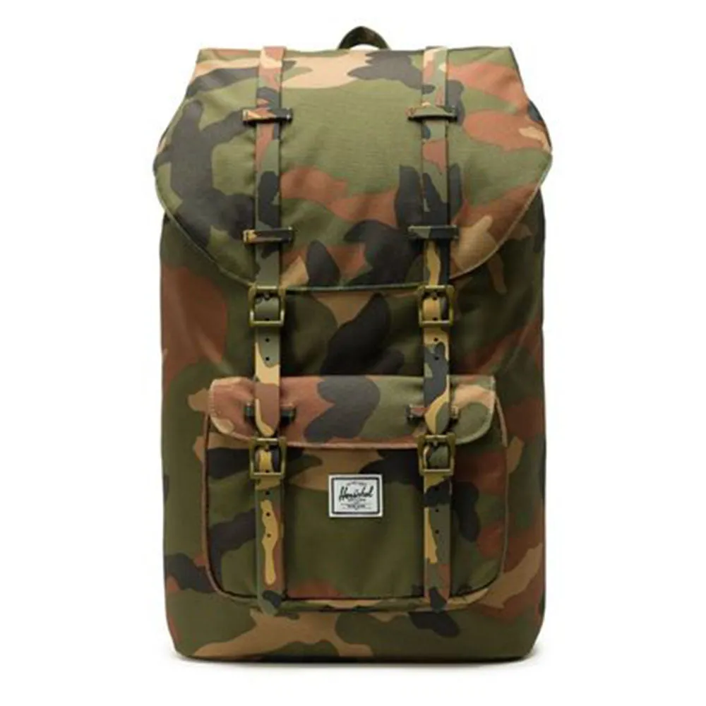 Herschel Unisex Woodland Camo Classic 25L Little America Laptop Backpack - 10014-02232-OS