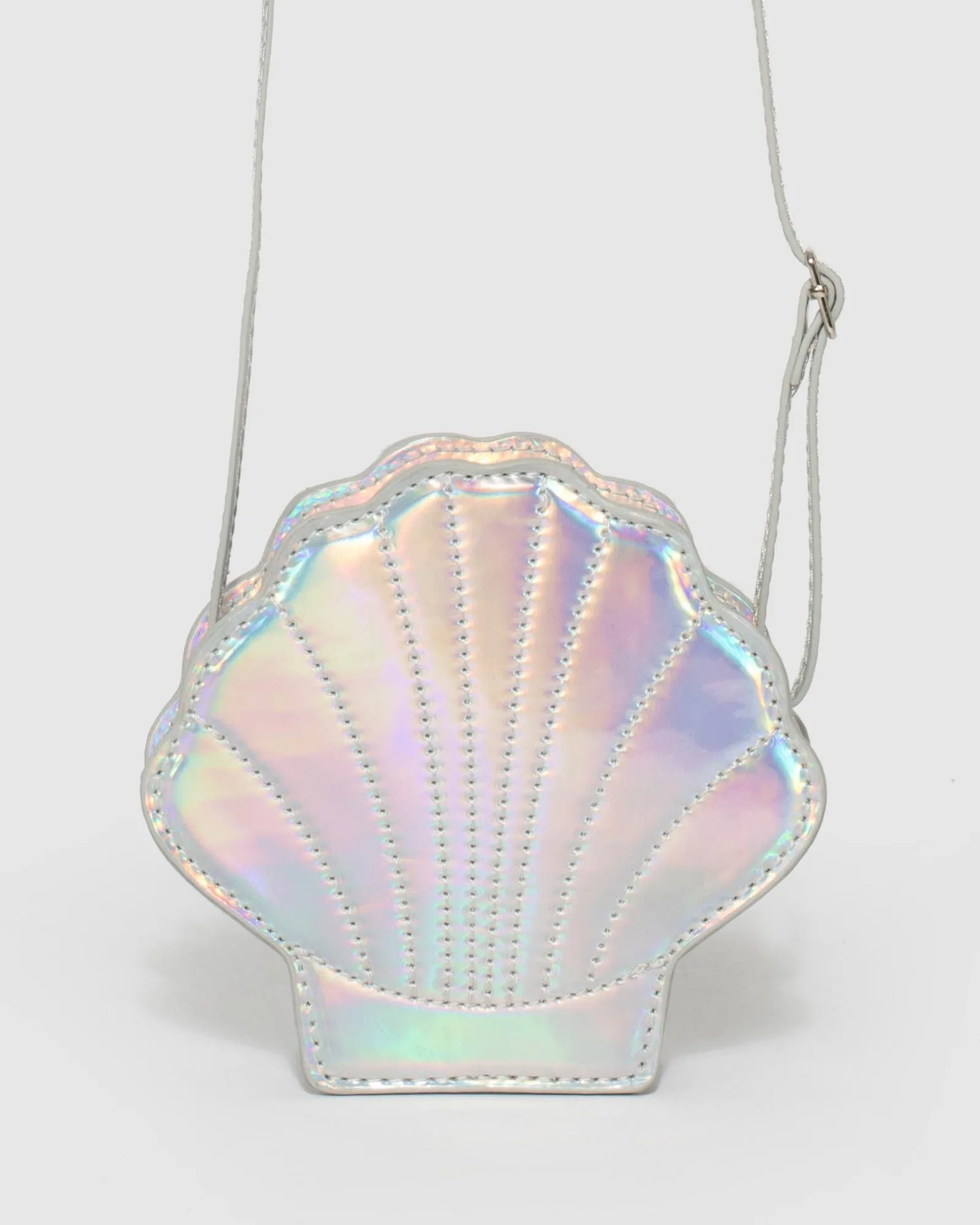 Holographic Kids Shell Crossbody Bag