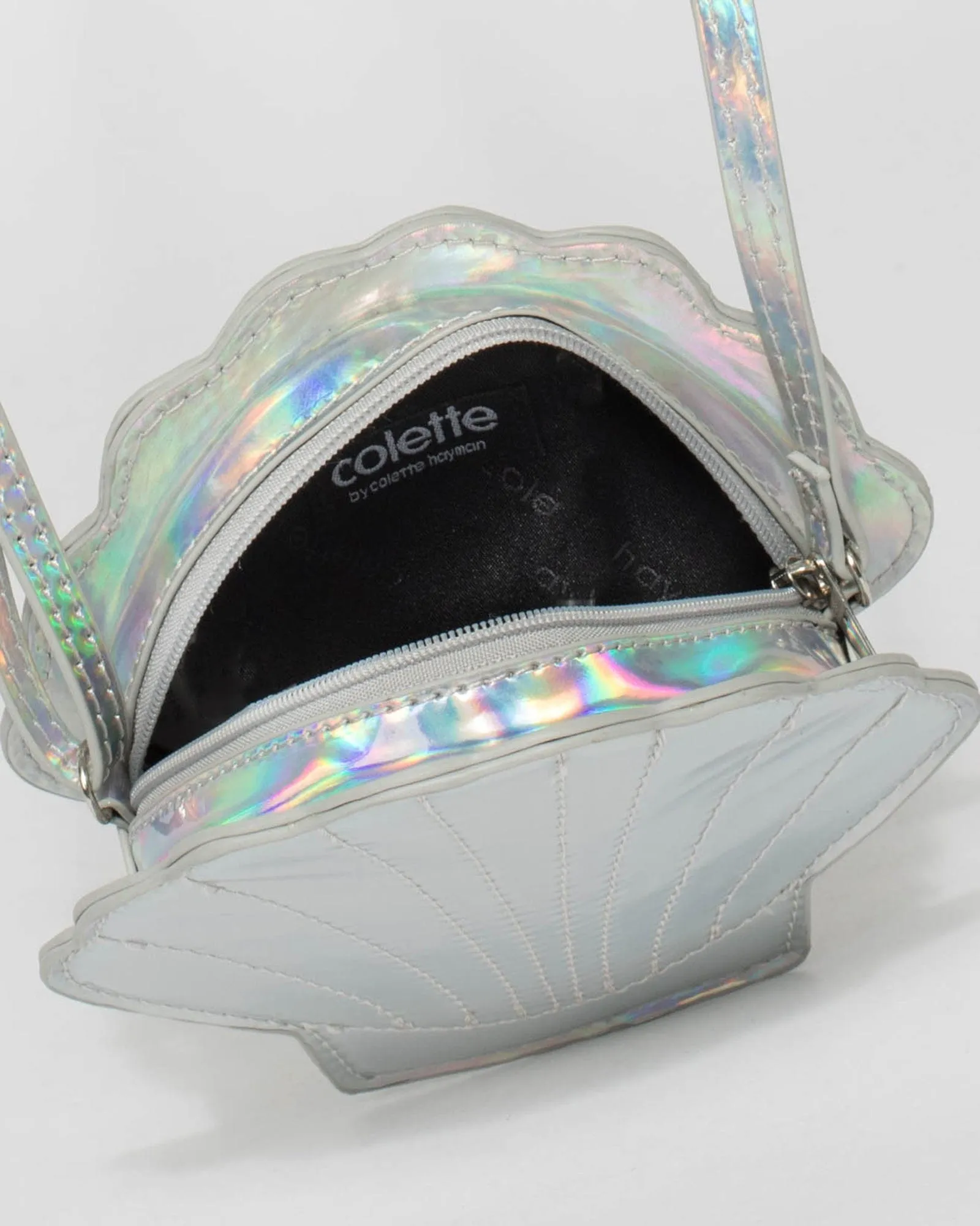 Holographic Kids Shell Crossbody Bag