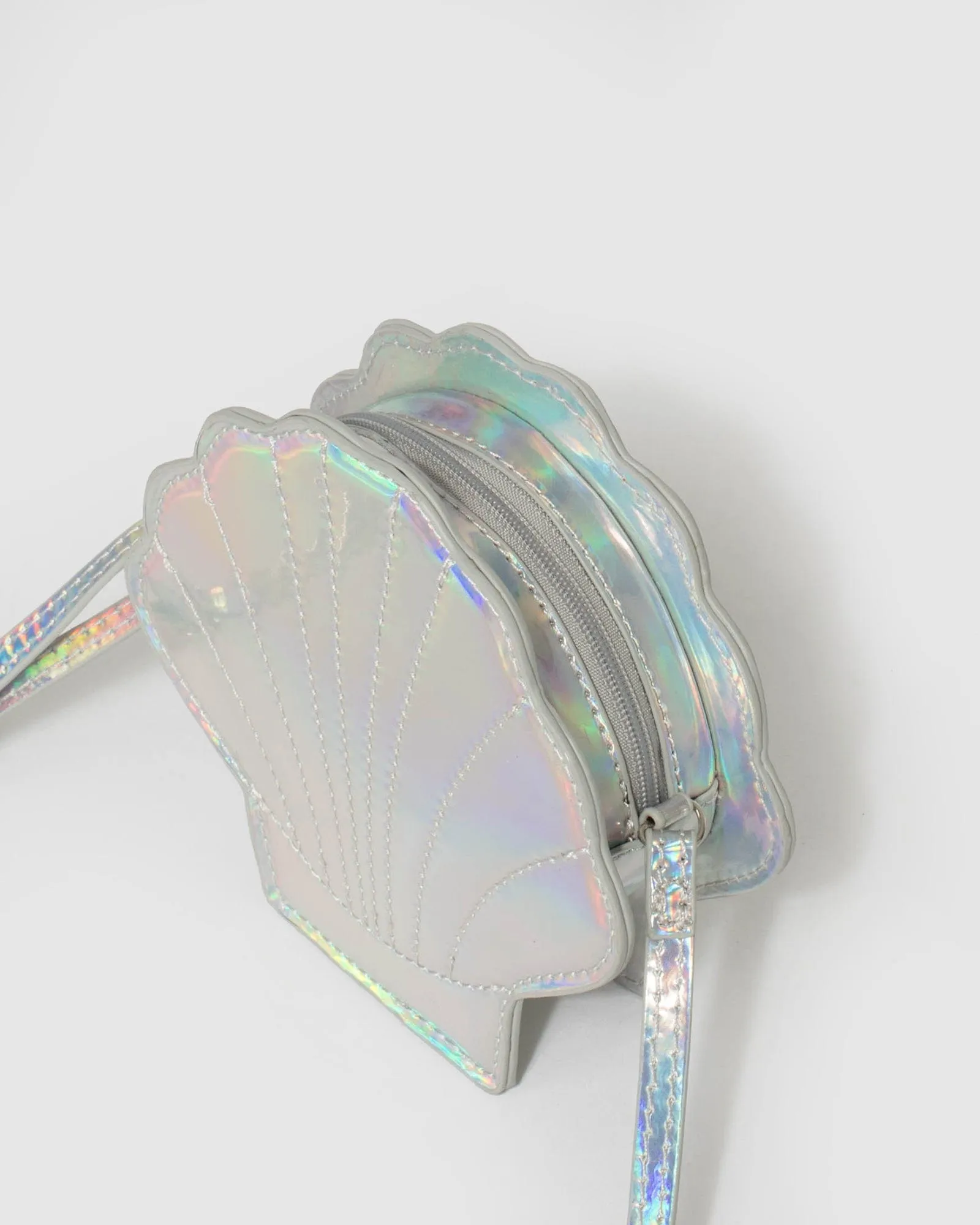 Holographic Kids Shell Crossbody Bag