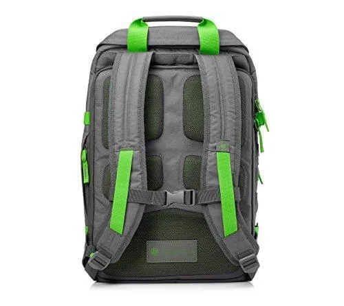 HP Odyssey Backpack for 15.6-inch Laptop (Grey/Green)