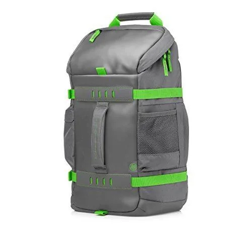 HP Odyssey Backpack for 15.6-inch Laptop (Grey/Green)