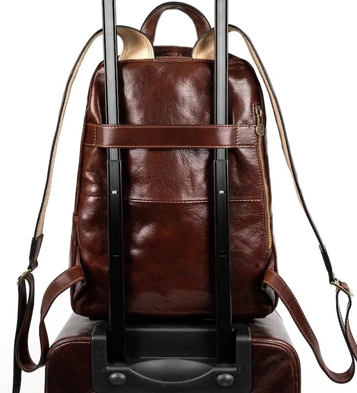 I, Claudius - Brown Leather Backpack